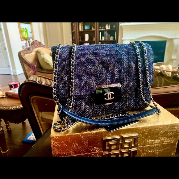 SOLD July4th Price Drop Chanel BeautyLock Tweed/L - Picture 15 of 15